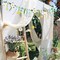 Flower Leaves Paper Garland Banner with Daisy & Wildflower Design – Floral Party Decorations for Wall Décor, Spring Garden Backdrop, and Wedding Celebrations